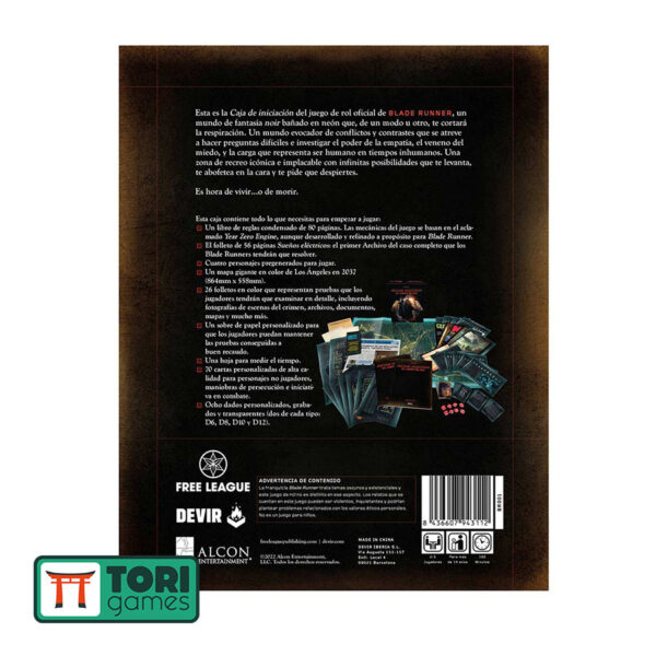Blade Runner - El Juego de Rol: Caja de Inicio - Imagen 3