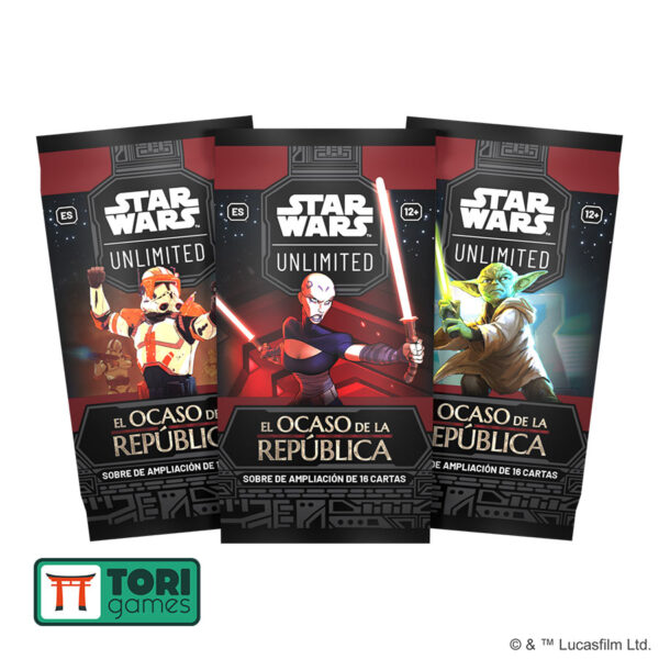 Star Wars Unlimited - El Ocaso de la República - Booster - ESPAÑOL