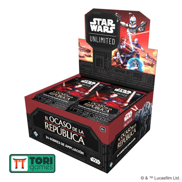Star Wars Unlimited - El Ocaso de la República - Booster - ESPAÑOL - Imagen 2