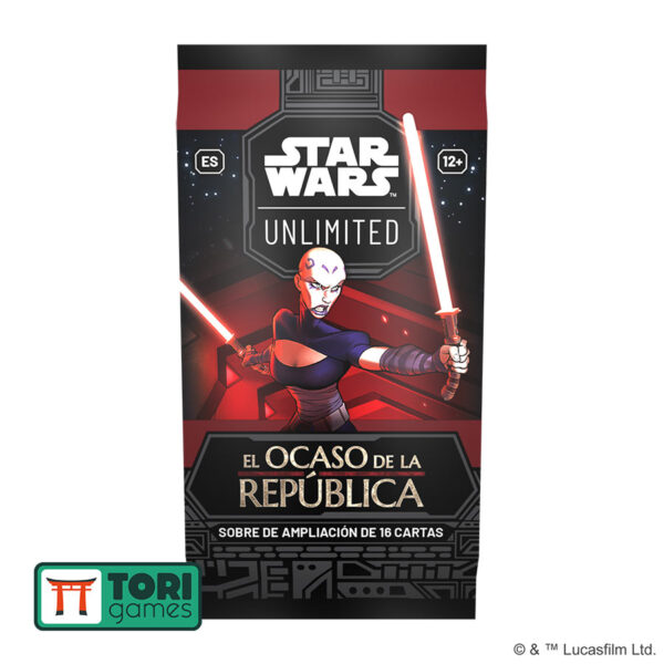 Star Wars Unlimited - El Ocaso de la República - Booster - ESPAÑOL - Imagen 3