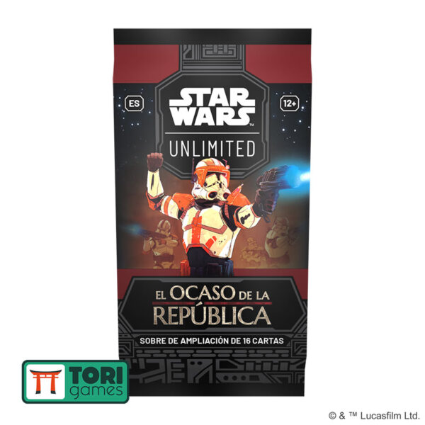 Star Wars Unlimited - El Ocaso de la República - Booster - ESPAÑOL - Imagen 5